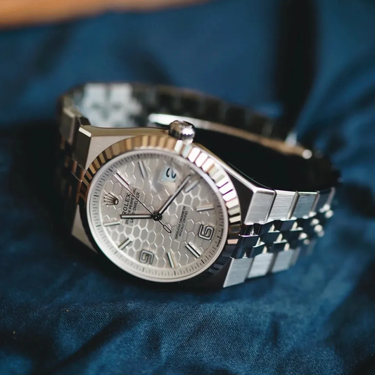 Land-Dweller 40 mm 127334 – Luxusuhr aus Oystersteel & Weißgold