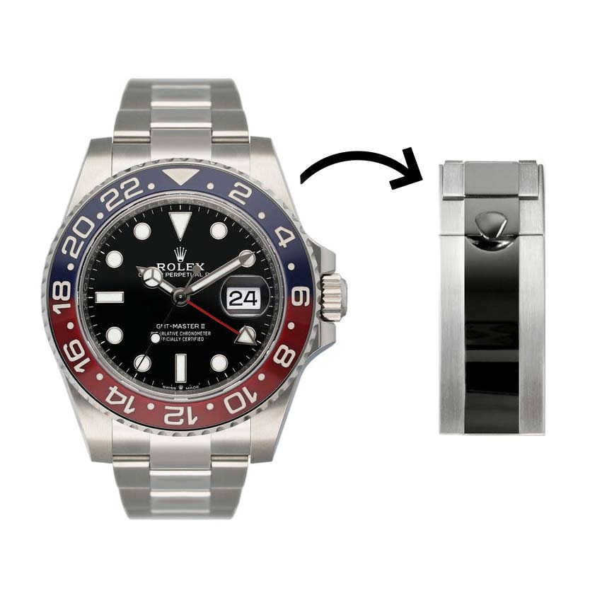Everest Faltschließe für Rolex Oyster Armband – GMT-Master II 126710