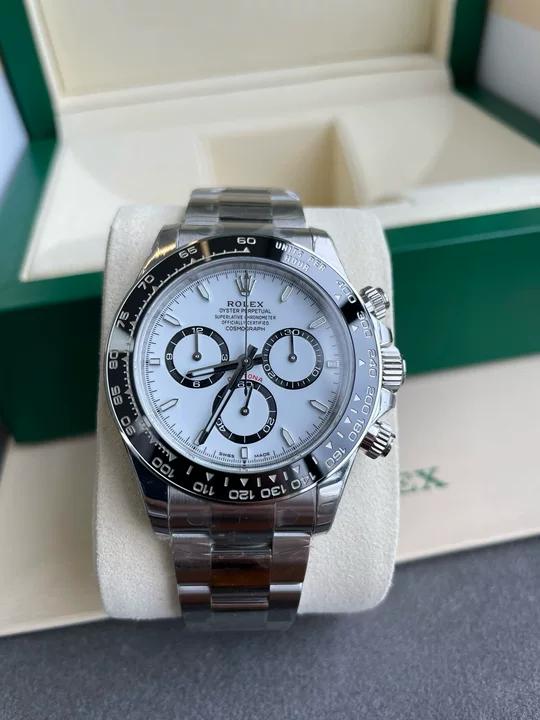 【Begrenzte Stückzahl – Nur solange der Vorrat reicht】Cosmograph Daytona Oyster, 40 mm, Edelstahl Oystersteel Referenz 126500LN（m126500ln-0001）