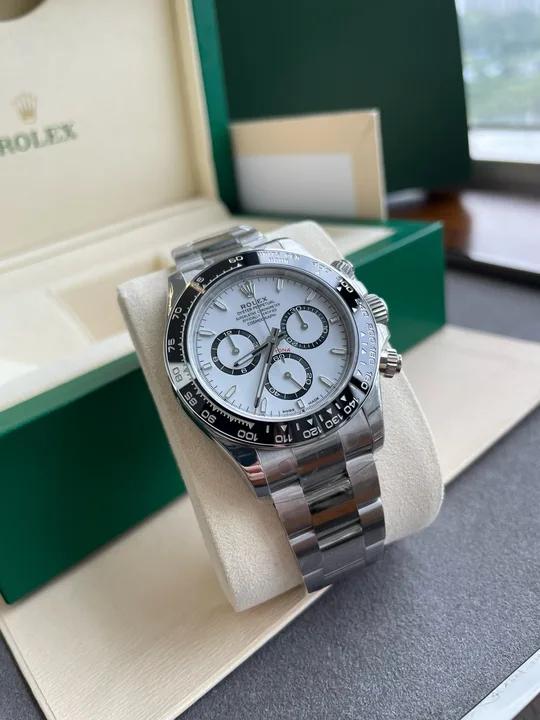 【Begrenzte Stückzahl – Nur solange der Vorrat reicht】Cosmograph Daytona Oyster, 40 mm, Edelstahl Oystersteel Referenz 126500LN（m126500ln-0001）