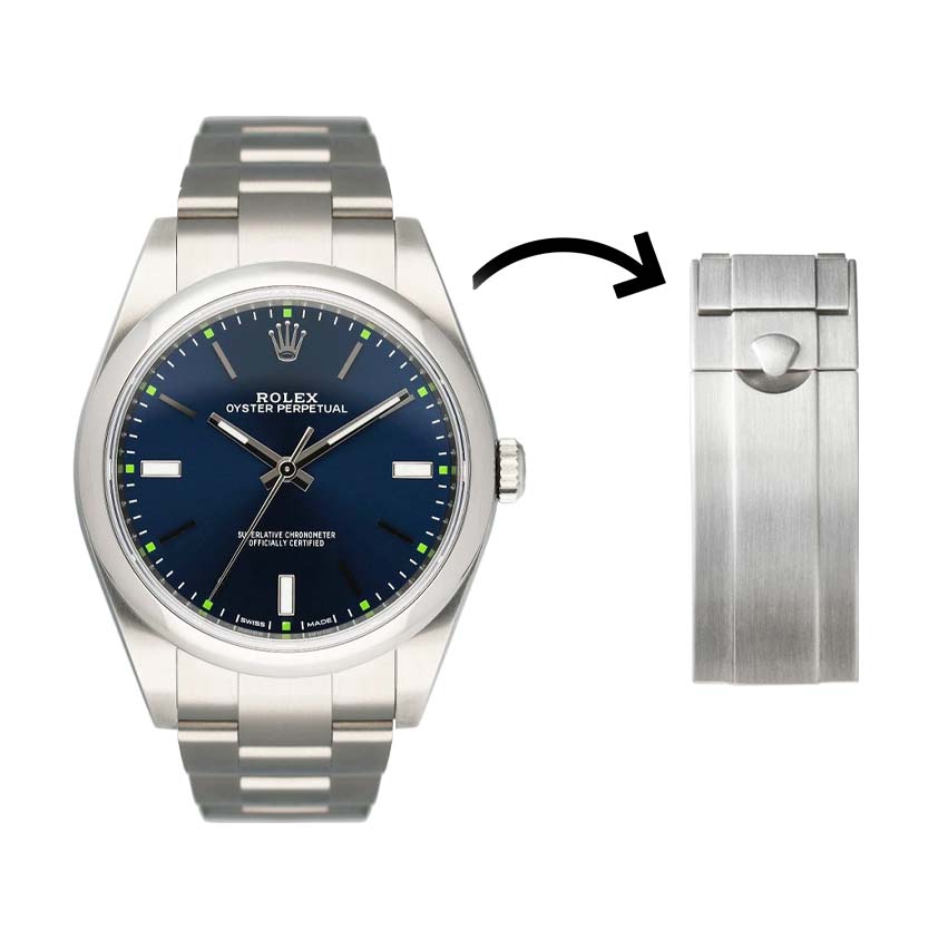 Everest Faltschließe für Rolex Oyster Armband – Oyster Perpetual 114300