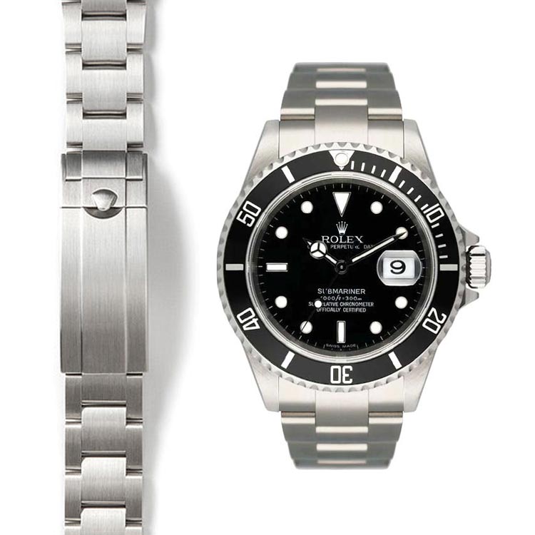 Oyster-Armband für Rolex Submariner Referenz 16610 von Everest