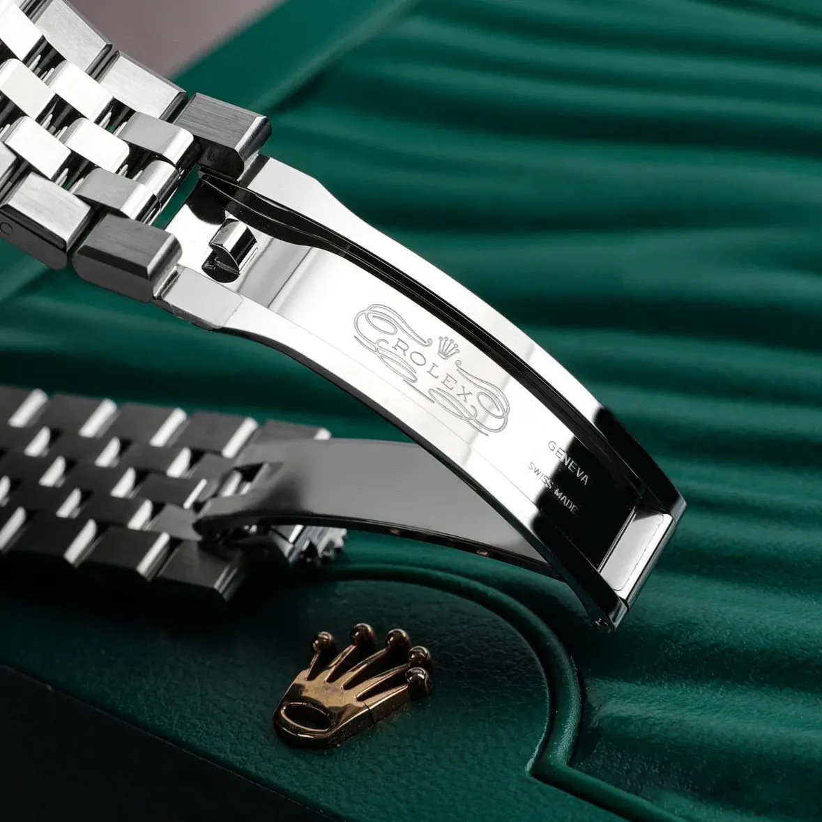 Land-Dweller 40 mm 127334 – Luxusuhr aus Oystersteel & Weißgold